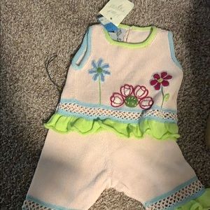 Boutique cotton knit set. 18 mos. Beautiful